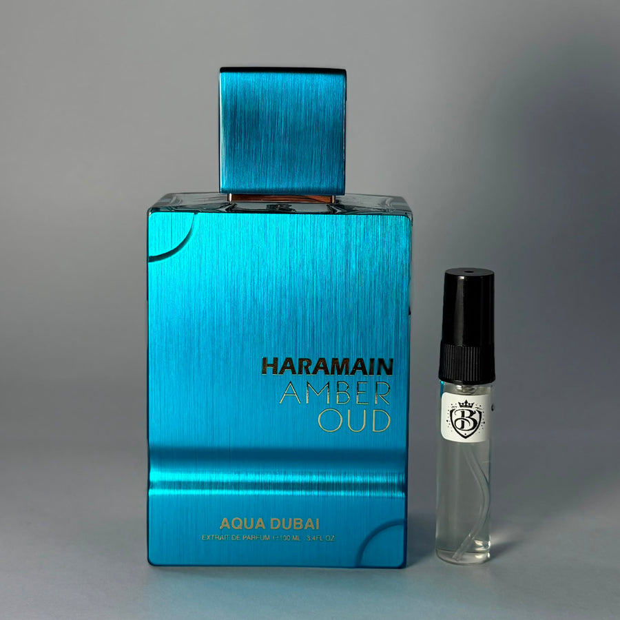 Al Haramain Amber Oud Aqua Dubai — Decant