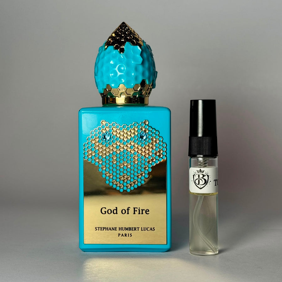 Stéphane Humbert Lucas God of Fire — Decant